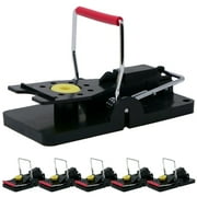 Catchmaster Predator Mouse Snap Traps 6Pk, Reusable Indoor & Outdoor Mouse Bait Stations