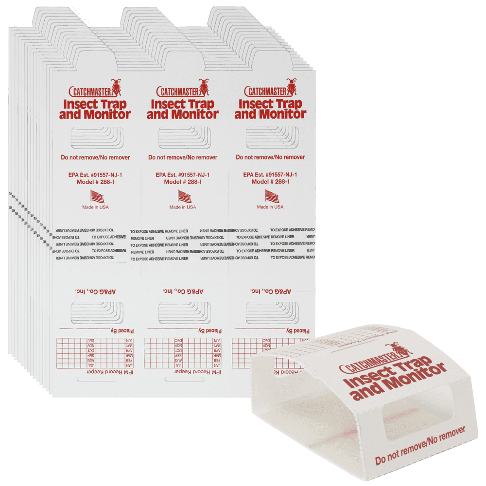 Catchmaster Spider & Insect Traps 45Pk, For Roach, Cricket Sticky