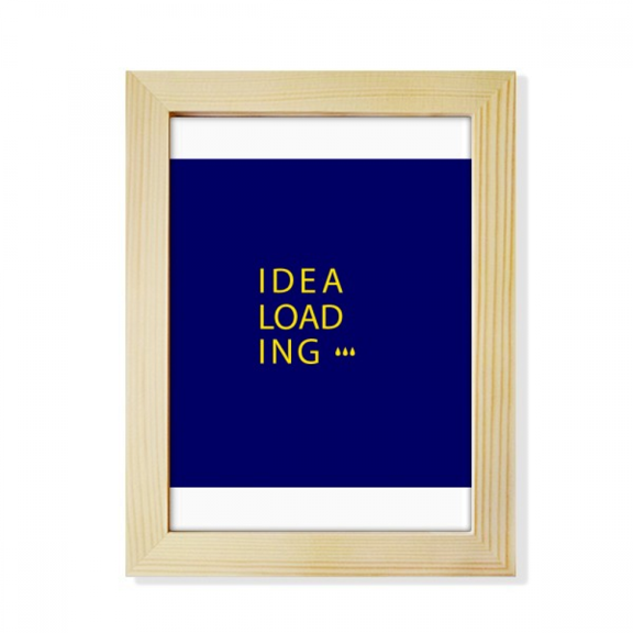Catchwords Idea Loading Art Deco Fashion Desktop Adorn Photo Frame Display Art Painting Wooden