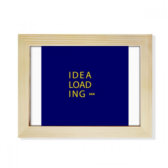 Catchwords Idea Loading Art Deco Fashion Desktop Photo Frame Picture Art Decoration Painting 6x8 inch