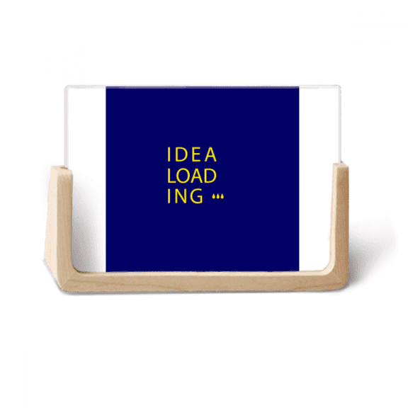 Catchwords Idea Loading Art Deco Fashion Photo Wooden Photo Frame Tabletop Display