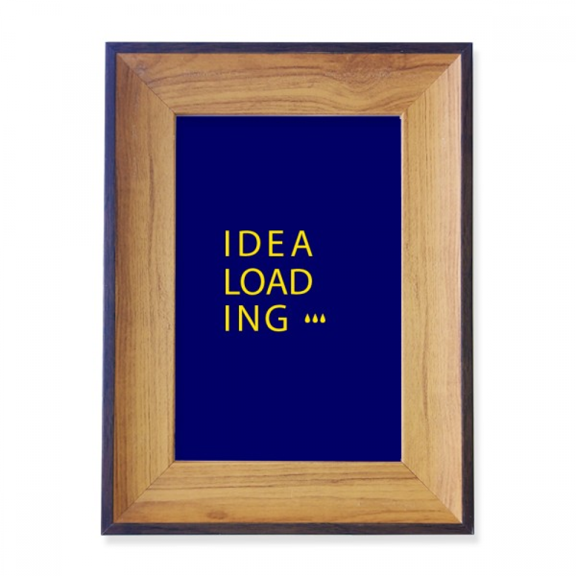 Catchwords Idea Loading Photo Frame Exhibition Display Art Desktop Painting