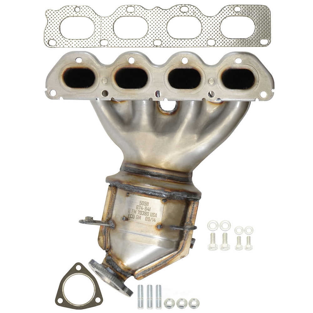 Catco 1349 Federal / EPA Catalytic Converter - Direct Fit w/ Integrated Manifold