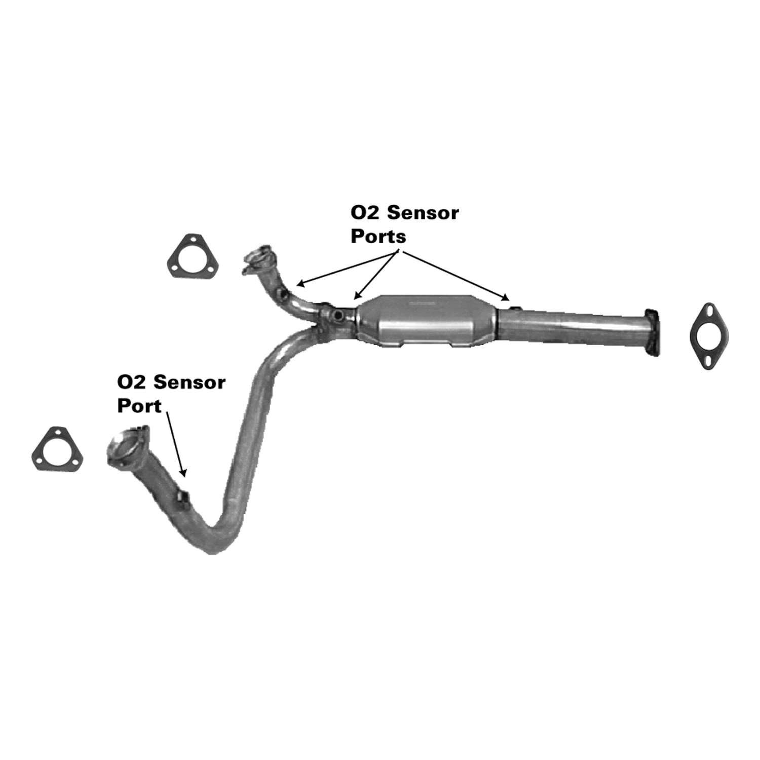 Catco EPA Standard Load Direct Fit Catalytic Converter Fits select: 1996-1999 CHEVROLET GMT-400, 1996-1998 GMC SIERRA