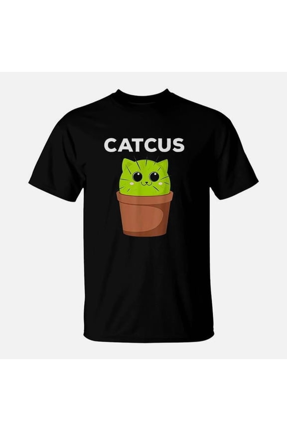 Catcus Funny Cat Pun Gift For Cat Moms Cactus TShirt