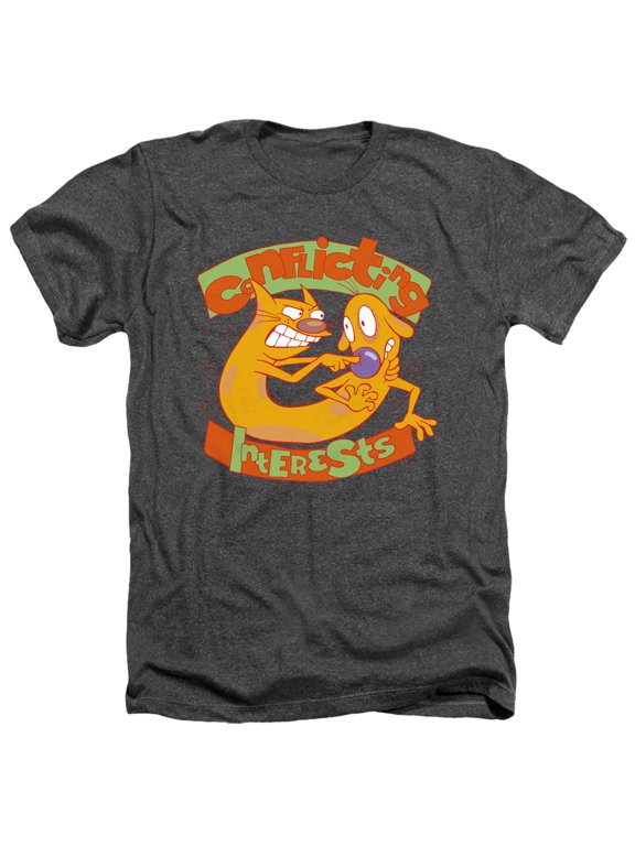 Conflicting Interests Unisex Adult Heather T Shirt
