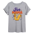 thumbnail image 1 of CatDog - Fur Mama - Women's Oversized Graphic T-Shirt, 1 of 5