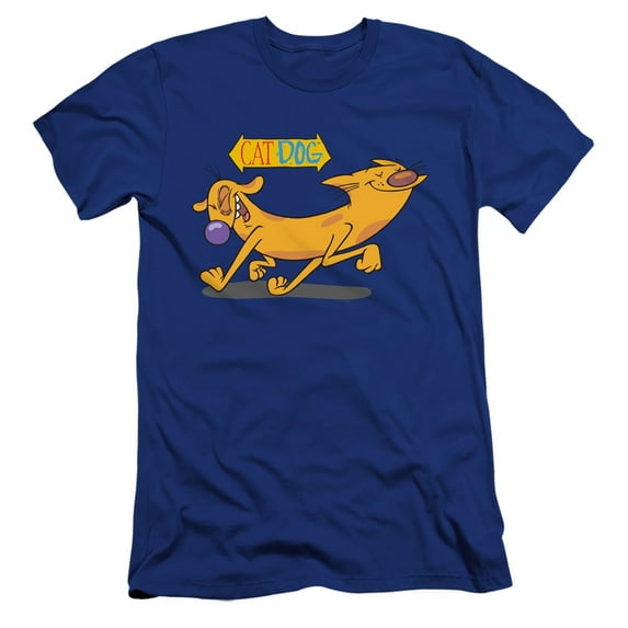 Catdog Happy Paws Unisex Adult Canvas Brand T Shirt
