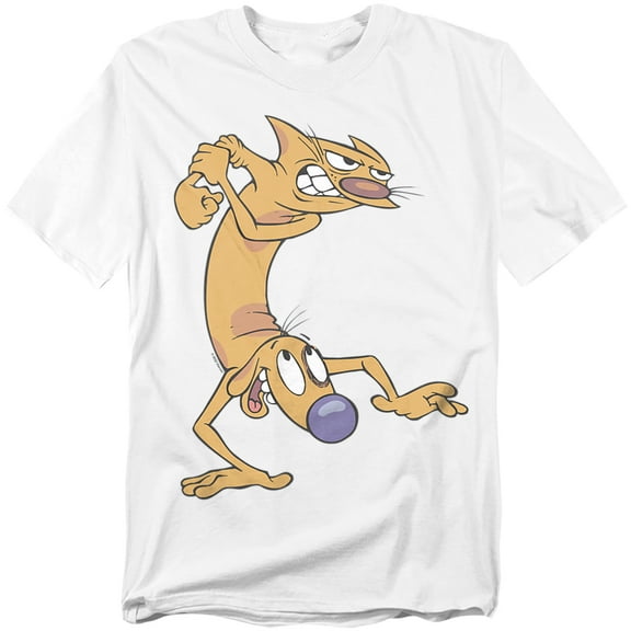 Catdog T-Shirt Ready To Fight Unisex Graphic Tee for Men & Women
