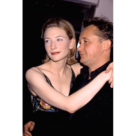 Cate Blanchett With Her Husband Andrew Upton At The Premiere Of Elizabeth 101398 Nyc By Sean Roberts. Celebrity (