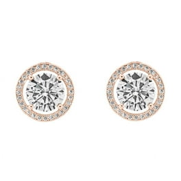 Diamond earrings on sale walmart new arrivals