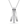 thumbnail image 1 of Cate & Chloe Bella 18k White Gold Plated Pendant Necklace with Swarovski Crystals Gift for Women, 1 of 8