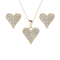 thumbnail image 1 of Cate & Chloe Cecilia 18k Yellow Gold Plated Jewelry Set with Swarovski Crystals for Women, 1 of 9