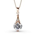 thumbnail image 1 of Cate & Chloe Isla 18k Rose Gold Plated Pendant Necklace with Swarovski Crystal Gift for Women, 1 of 7