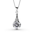 thumbnail image 1 of Cate & Chloe Isla 18k White Gold Plated Pendant Necklace with Swarovski Crystal Gift for Women, 1 of 8
