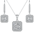 thumbnail image 1 of Cate & Chloe Ivy 18k White Gold Plated Jewelry Set with Simulated Diamond Crystals Gift for Women, 1 of 8