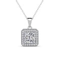thumbnail image 1 of Cate & Chloe Ivy 18k White Gold Plated Pendant Necklace with Simulated Diamonds Gift for Women, 1 of 9