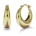 thumbnail image 1 of Cate & Chloe Jacqueline 18k Yellow Gold Plated 21mm Hoop Earrings for Women, Gift for Her, 1 of 10