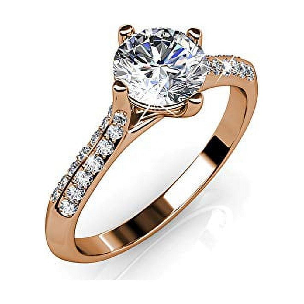 Swarovski hotsell gold rings