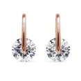thumbnail image 1 of Cate & Chloe McKayla 18k Rose Gold Plated Drop Earrings with Swarovski Crystals Gift for Women, 1 of 9