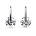 thumbnail image 1 of Cate & Chloe McKayla 18k White Gold Plated Drop Earrings with Swarovski Crystals Gift for Women, 1 of 9