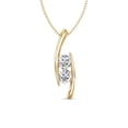 thumbnail image 1 of Cate & Chloe McKenna 18k Yellow Gold Plated Pendant Necklace with Swarovski Crystals Gift for Women, 1 of 6