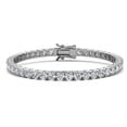 thumbnail image 1 of Cate & Chloe Olivia 18k White Gold Plated Tennis Bracelet With Simulated Diamond Crystals for Women, 1 of 11
