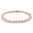 thumbnail image 1 of Cate & Chloe Rosalie 18k Rose Gold Plated Tennis Bracelet with Simulated Diamonds Gift for Women, 1 of 8