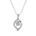 thumbnail image 1 of Cate & Chloe Sabrina 18k White Gold Plated Pendant Necklace with Swarovski Crystals Gift for Women, 1 of 10