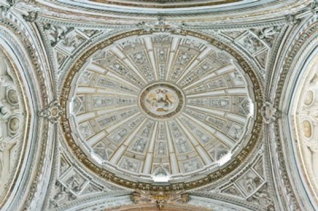 Catedral Mosque of Cordoba Ceiling Cordoba Andalucia Spain Canvas Art - Rob Tilley DanitaDelimont (36 x 24)
