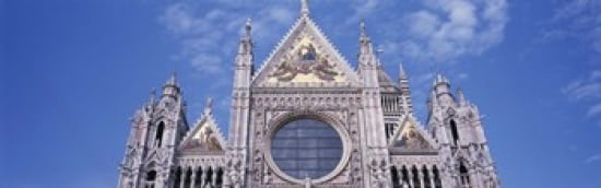 Catedrale Di Santa Maria Sienna Italy Canvas Art - Panoramic Images (36 x 12)