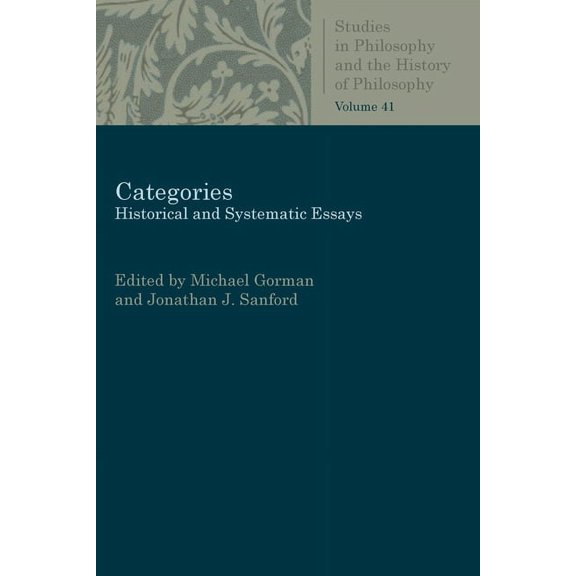 Studies in Philosophy & the History of P Categories, (Paperback)