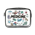 thumbnail image 1 of Categorized Transparent Storage Bags, Four Pattern For Toiletries Cosmetics Medicines Electronics, Portable Travel Organizer (D), 1 of 3