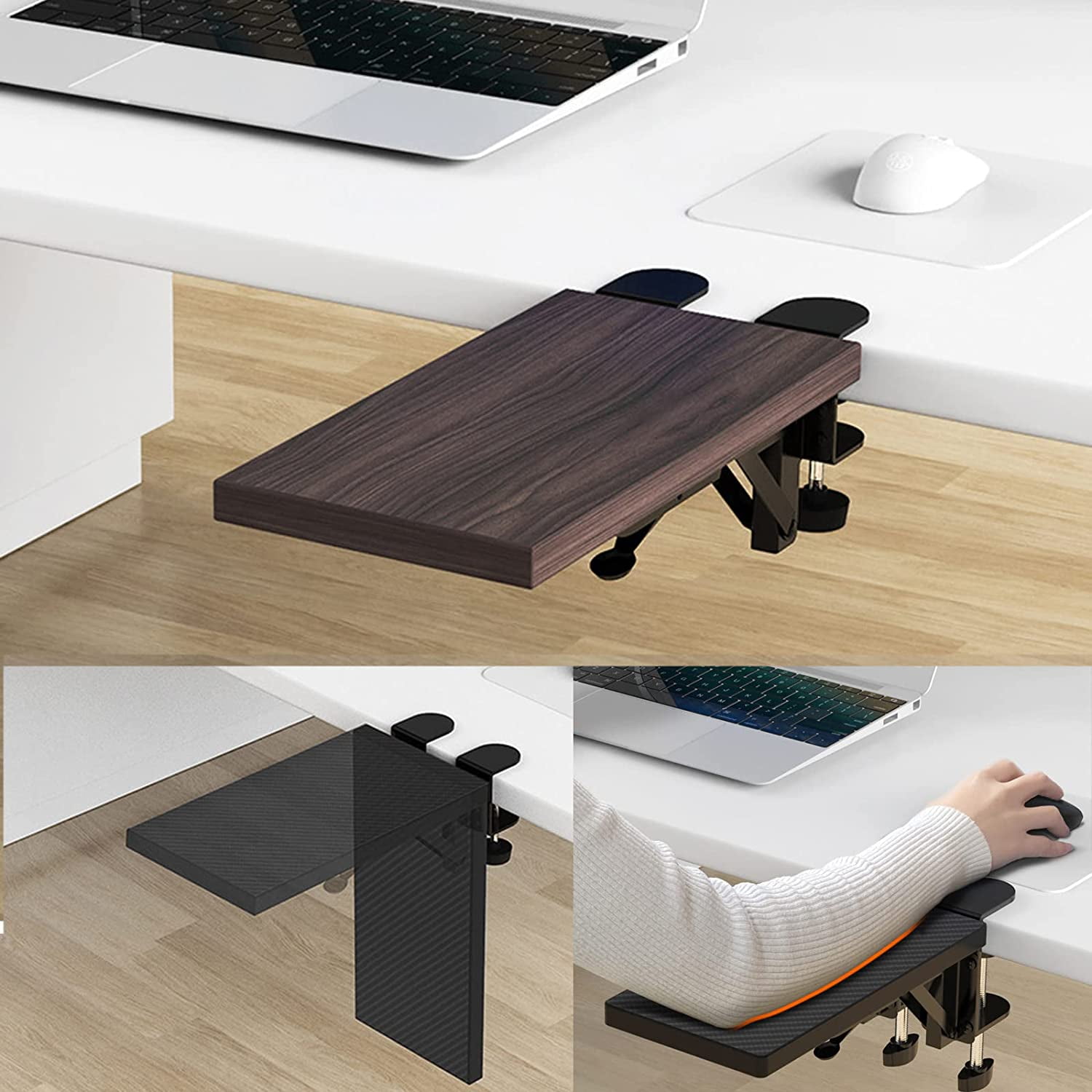 Catekro Arm Rest for Desk, Ergonomic Desk Extender, Suitable for