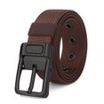 thumbnail image 1 of Catelles Brown Nylon Belt - Durable Pin Buckle Design for Outdoor, and Everyday Wear，Gift Box,120CM Length, 1 of 12