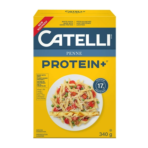 Catelli Protein+ Penne Pasta, 340g/12 oz