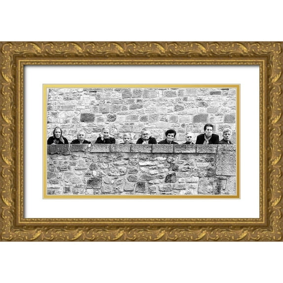 Caterina, Walter 32x20 Gold Ornate Wood Framed with Double Matting Museum Art Print Titled - Still Life (Vi)