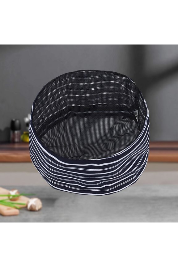 Catering Chef Hat Waiter Restaurant Hotel Kitchen Work Beret Service Cap Blue One Size