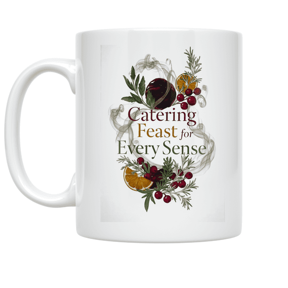Catering Feast for Every Sense - Catering Manager - 11 oz Ceramic Coffee Mug
