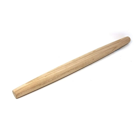 Catering Line Wooden French Rolling Pin | Beautiful Construction, Tapered Ends, For Cookies, Pies, Pizza and More, Great Gift, 19.8 Inches Long