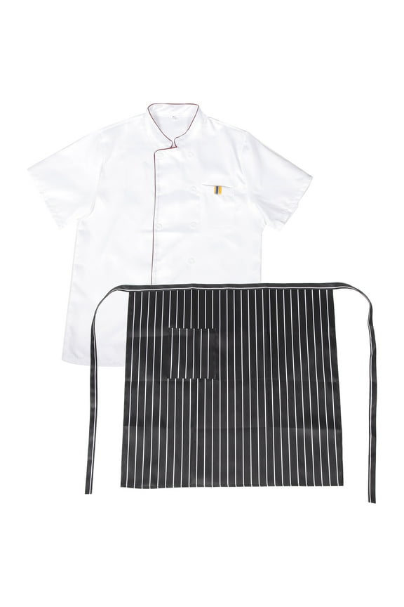 Catering Restaurants Women Apron Hotel Chef Coat Womens Jacket Coats Long Sleeve Kitchen Aprons Work White Cloth