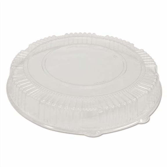 Caterline Dome Lids, 16" Diameter x 2.75" h, Clear, Plastic, 25/Carton | Bundle of 2