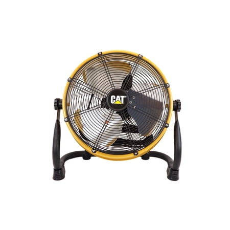 Caterpillar 14" Industrial Shroud DC Floor Fan