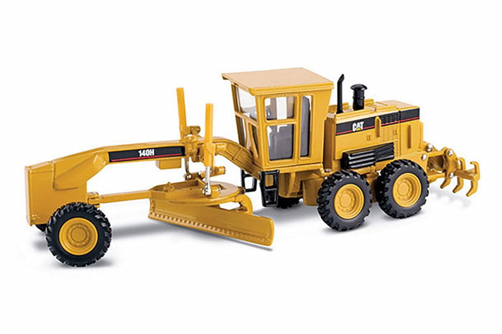 Caterpillar 140H Motor Grader with Operator, Yellow - Diecast Masters 85030 - 1/50 Scale Diecast Model Toy Car