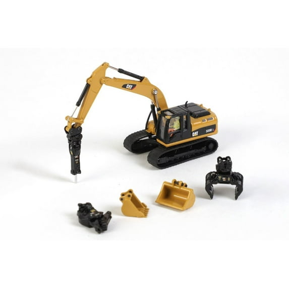 Caterpillar 320D L Hydraulic Excavator w/Work Tools - Diecast Masters 85652 - 1/87 Scale Replica