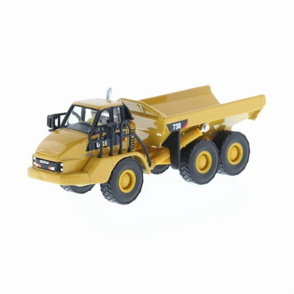 CAT Caterpillar 730 Articulated Dump Truck w/Operator High Line Series 1/87 (HO) Scale Diecast Model by Diecast Masters
