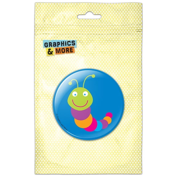 Caterpillar Bug Insect Refrigerator Button Magnet