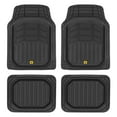 thumbnail image 1 of Caterpillar CAMT-9014 (4-Piece) Deep Dish Rubber Truck Floor Mats, Trim To Fit for Car Truck SUV, 1 of 9
