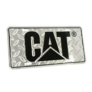 Caterpillar CAT Equipment Aluminum Diamond Plate Novelty License Plate