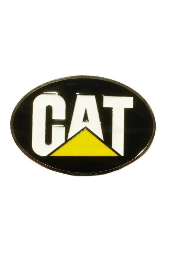 Caterpillar CAT Metal/Enamel Belt Buckle
